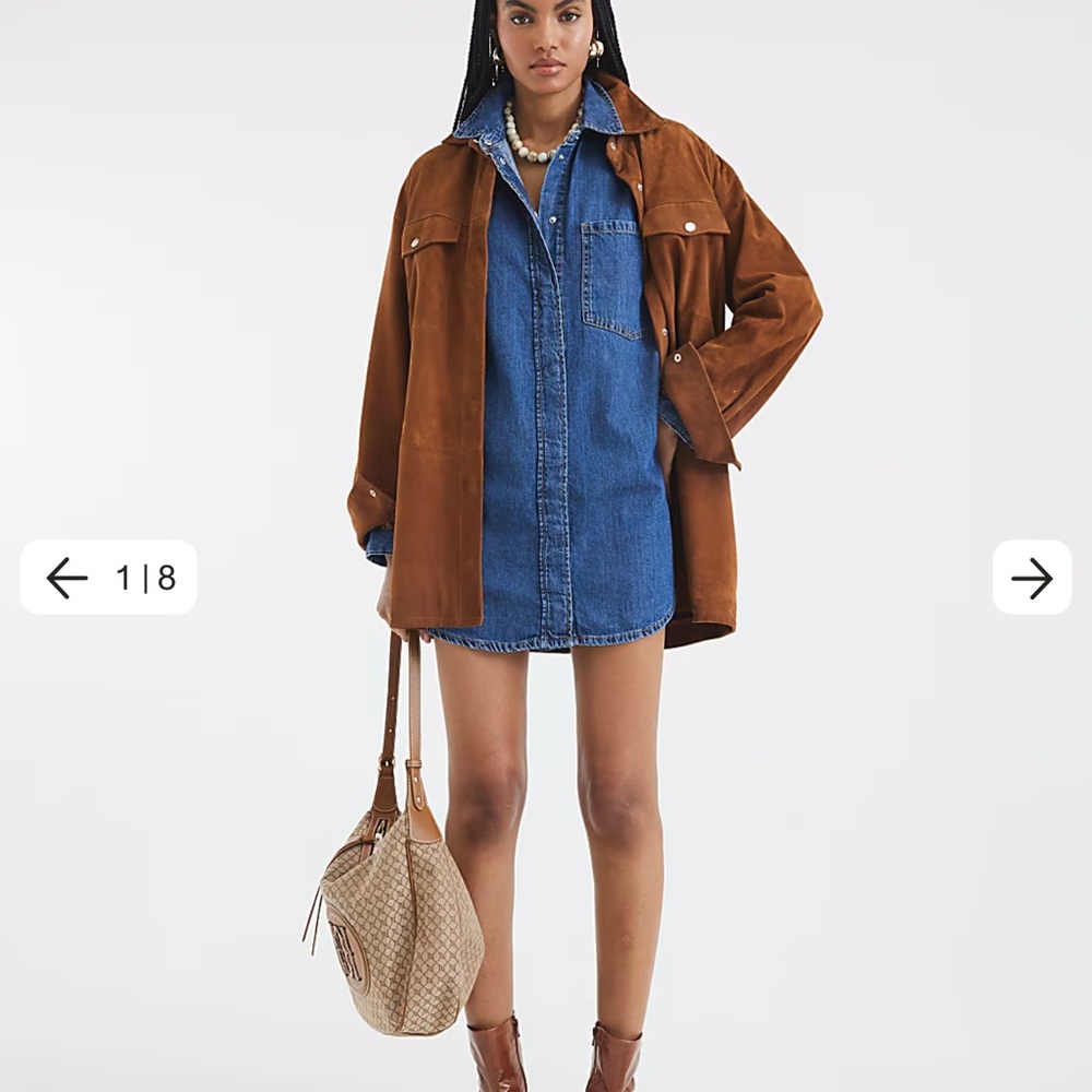 River Island Denim Blue Dress